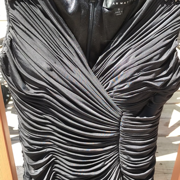 Aidan Mattox Black Cocktail Dress - Picture 4 of 15